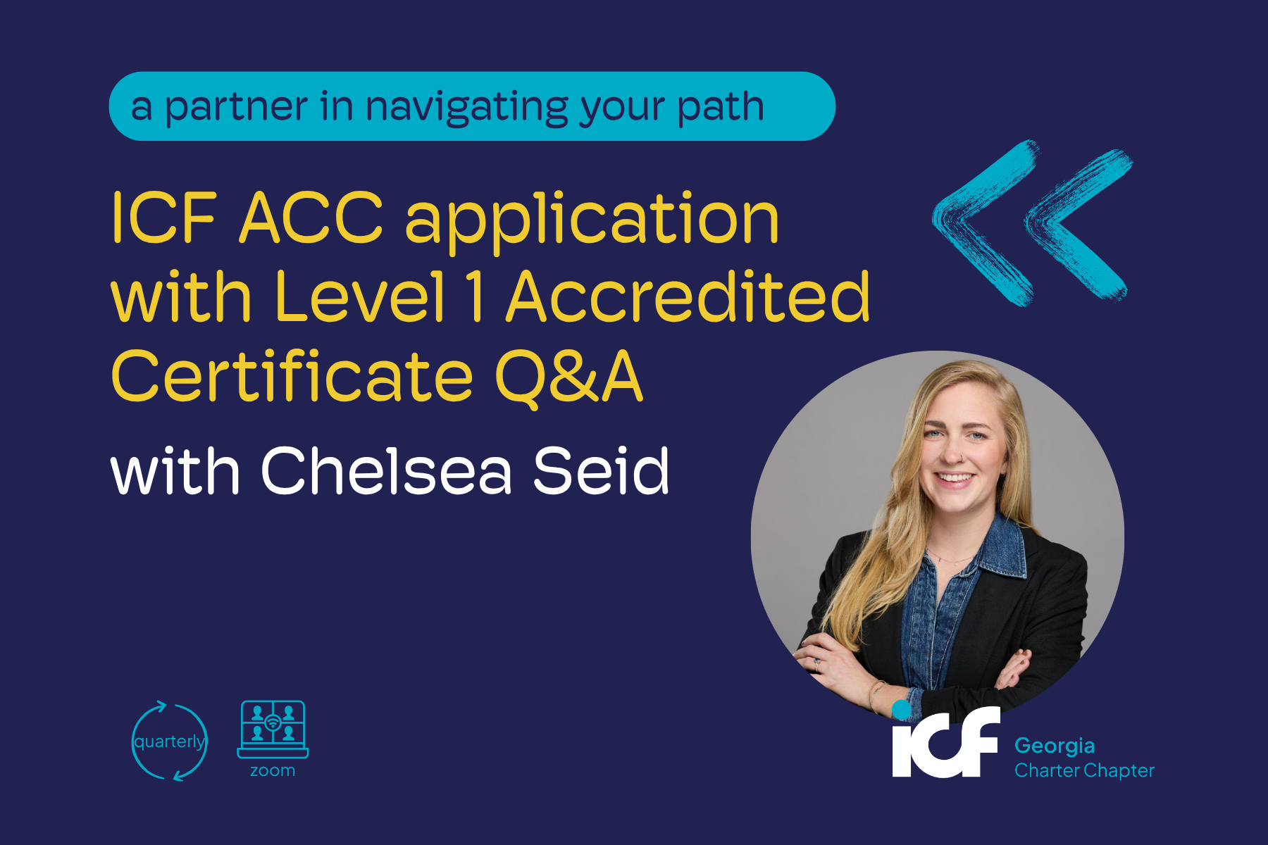 ICF ACC application with Level 1 Accredited Certificate Q&A with Chelsea Seid